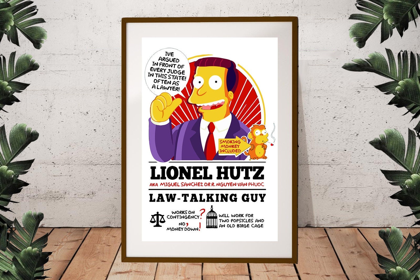 Lionel Hutz - Etsy Sweden