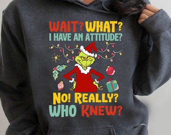 red grinch hoodie