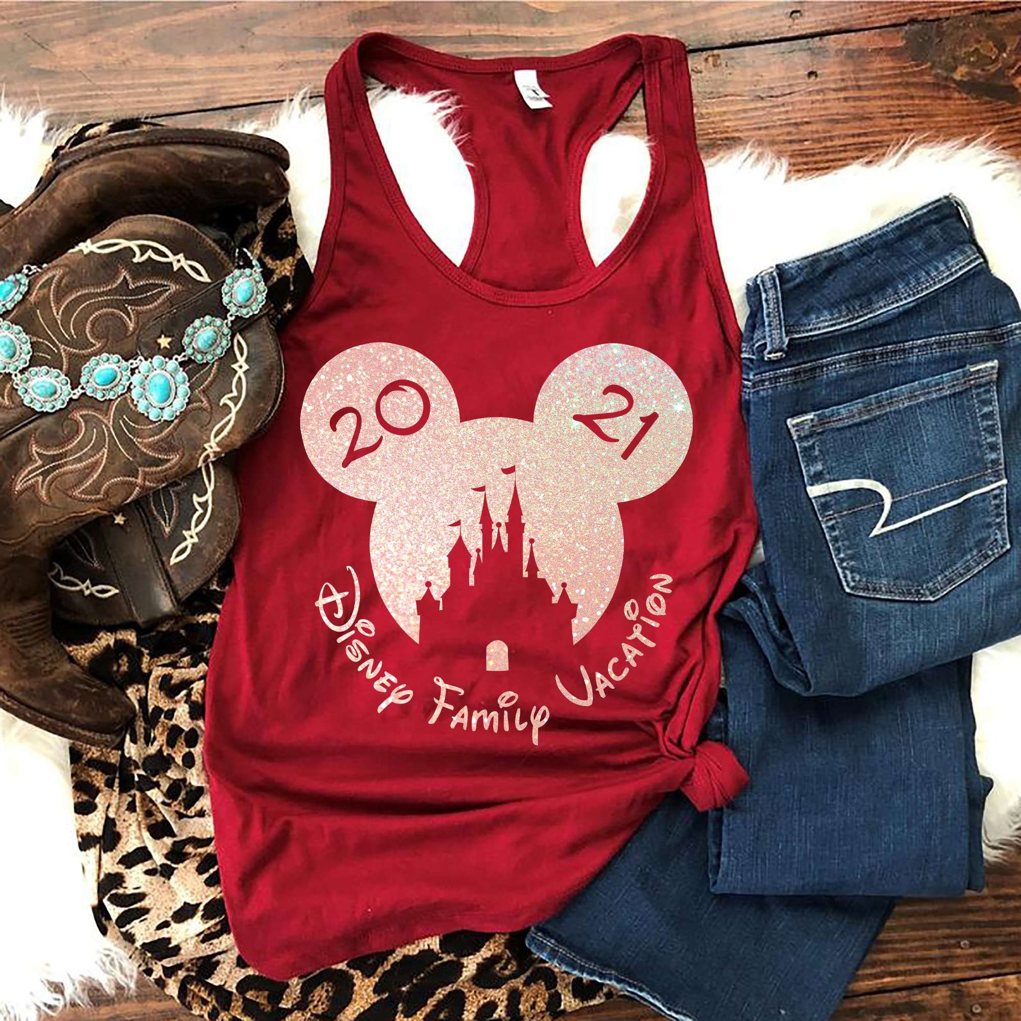 Disney Family Vacation Tank Disney Vacation Tank Top Magic Etsy