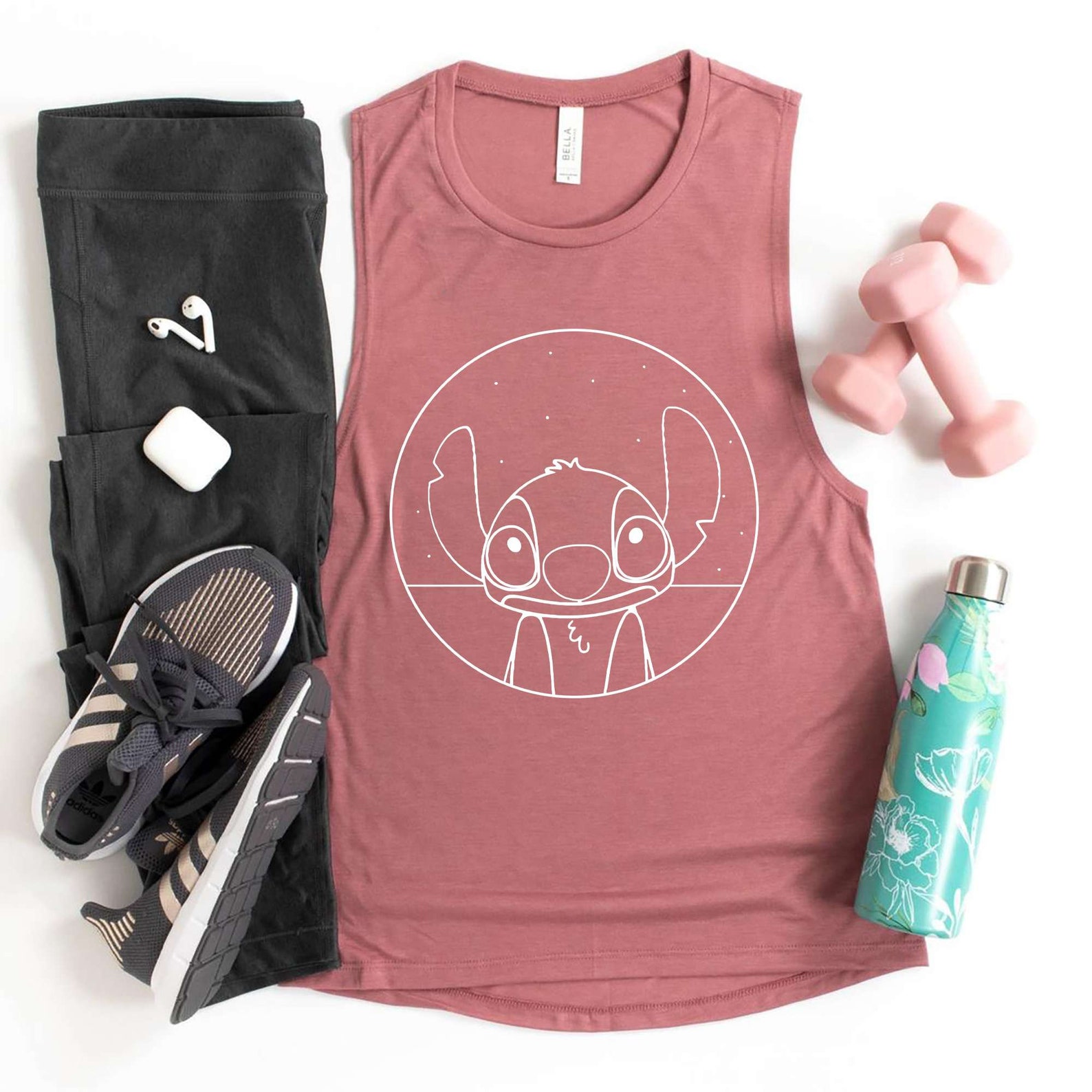 Stitch Tank Top Lilo And Stitch Tank Disney Stitch Tank Etsy