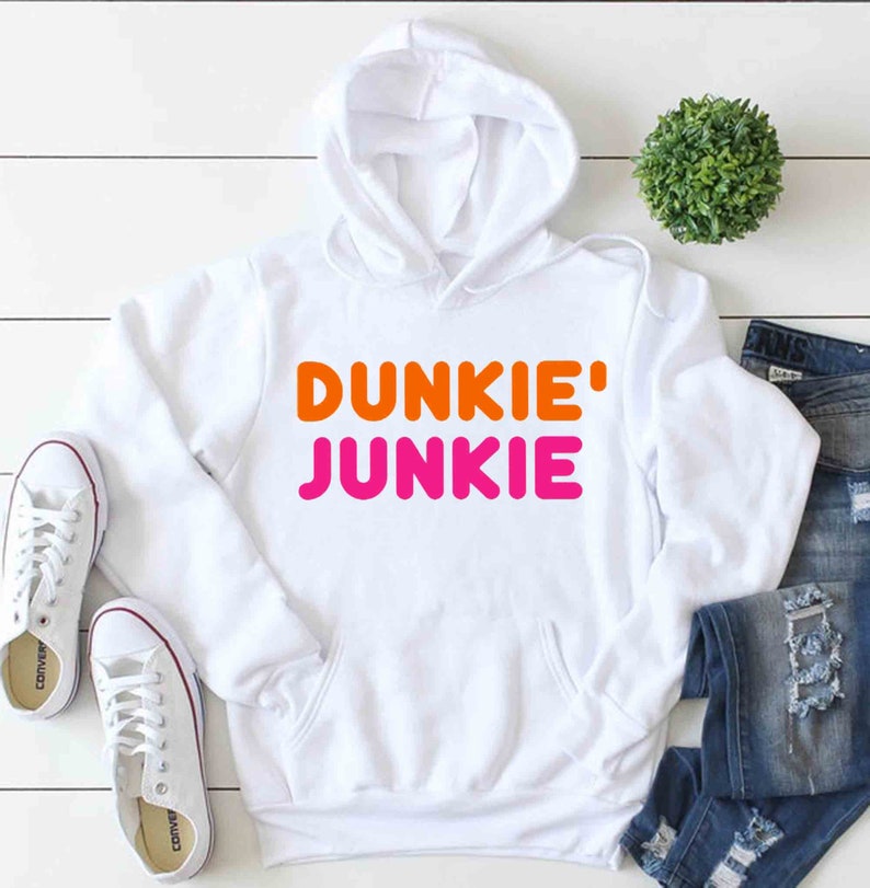 Dunkie Junkie Unisex Hoodie Trendy Hoodie High Quality and Etsy