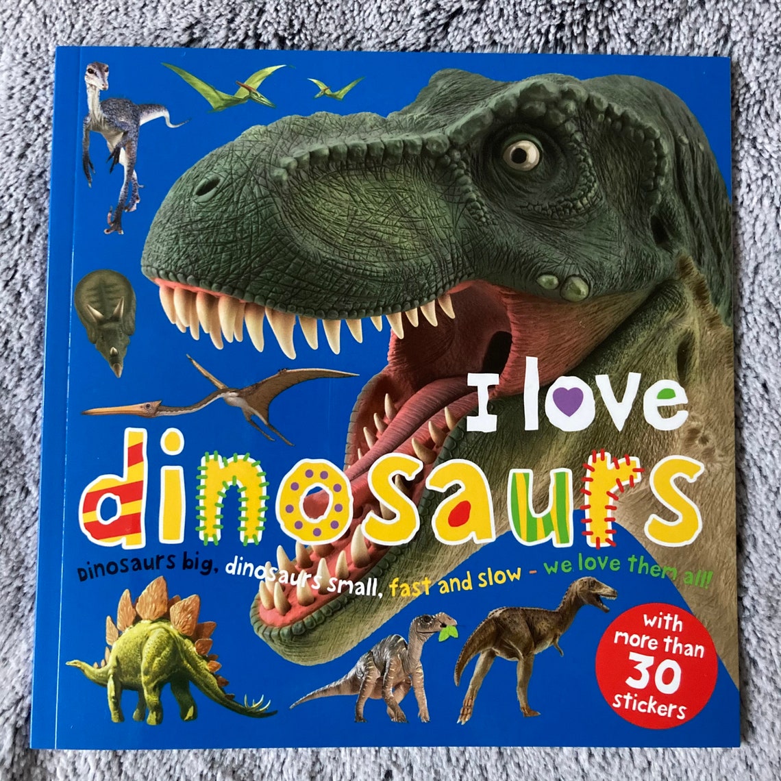 Hug in a Box Dinosaur Book Activity Set for Young Children