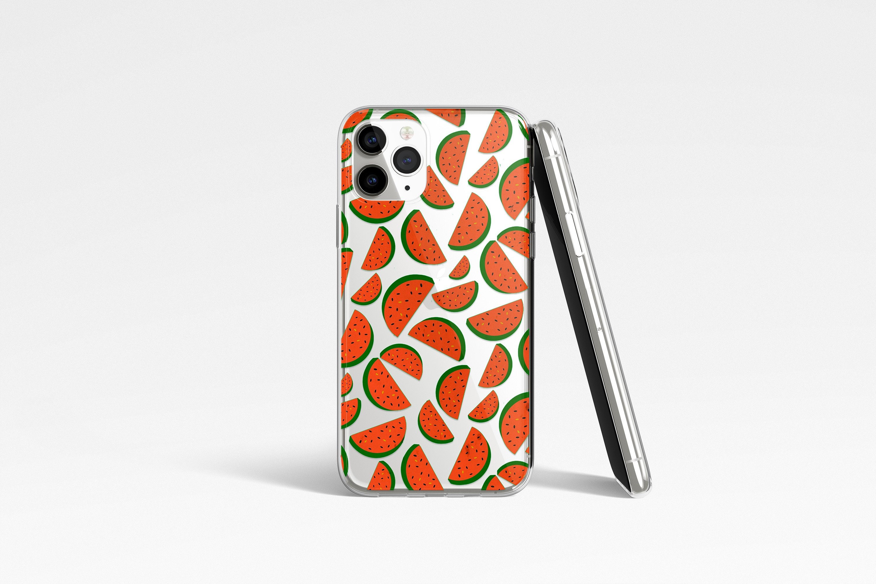 Watermelon Phone Case iPhone Cases Samsung Cases Clear Etsy
