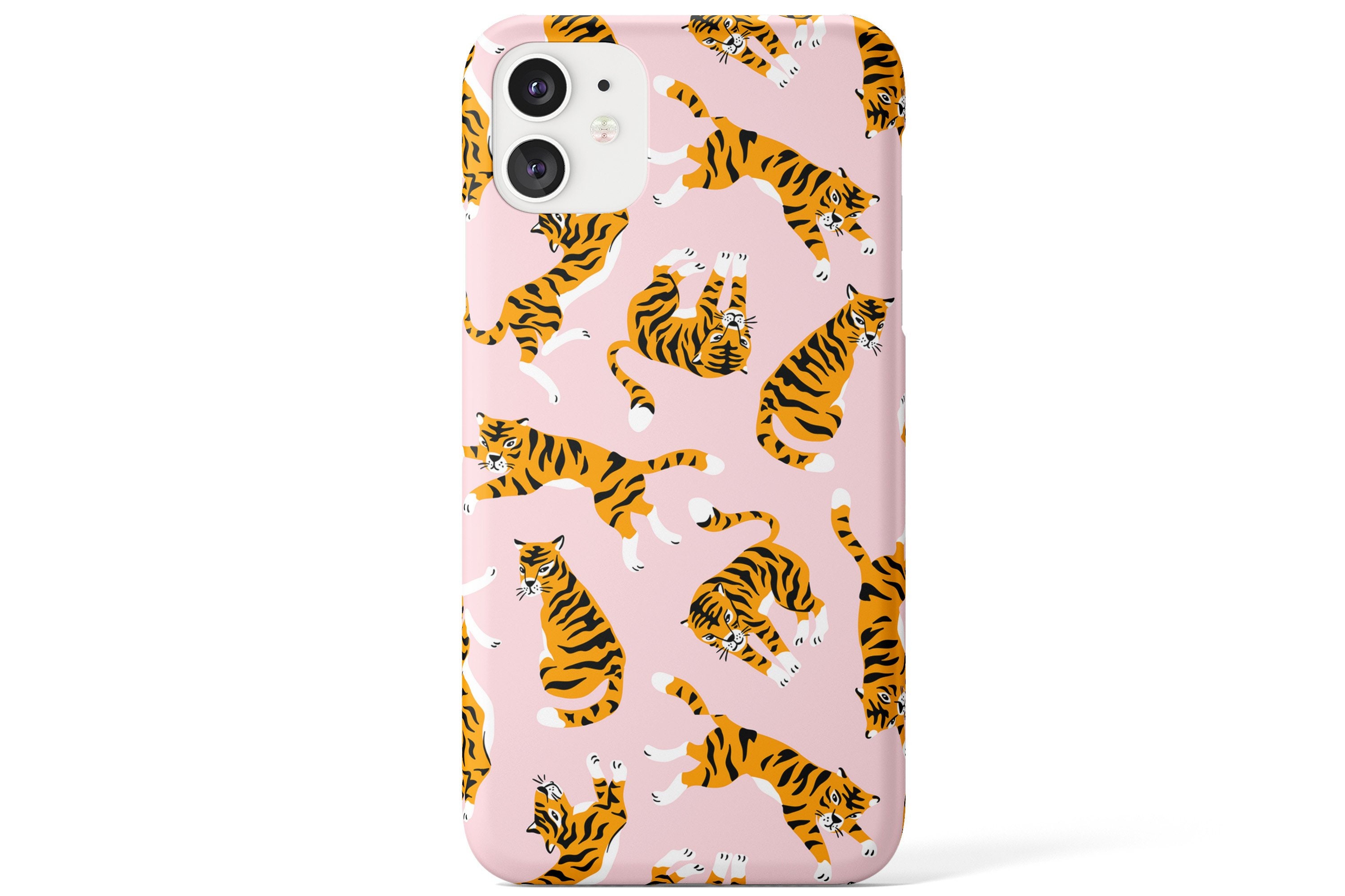 Tiger Tiger Phone Case / iPhone Cases / Samsung Cases / Pink / Etsy