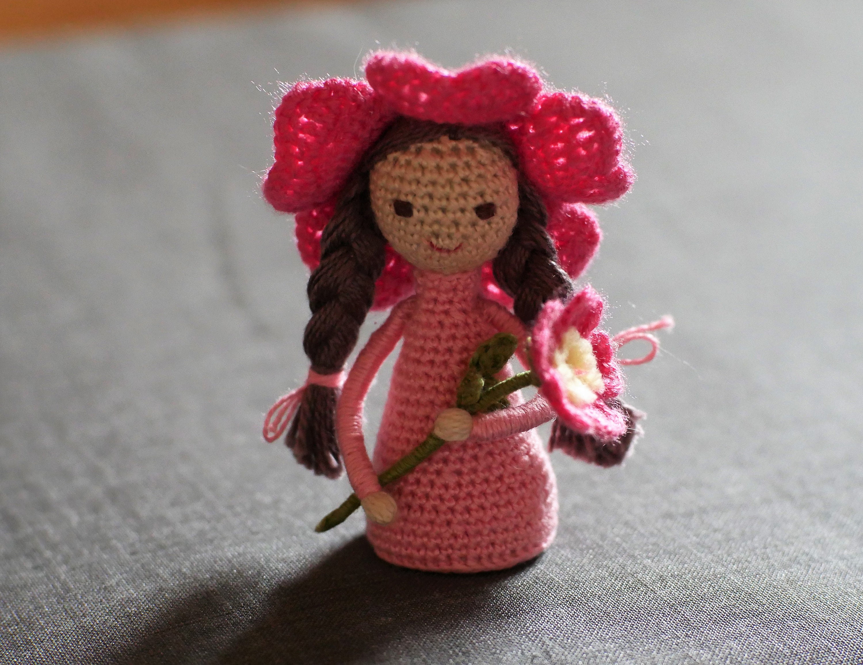 CROCHET PATTERN Flower fairy doll Miniature amigurumi Wild Etsy