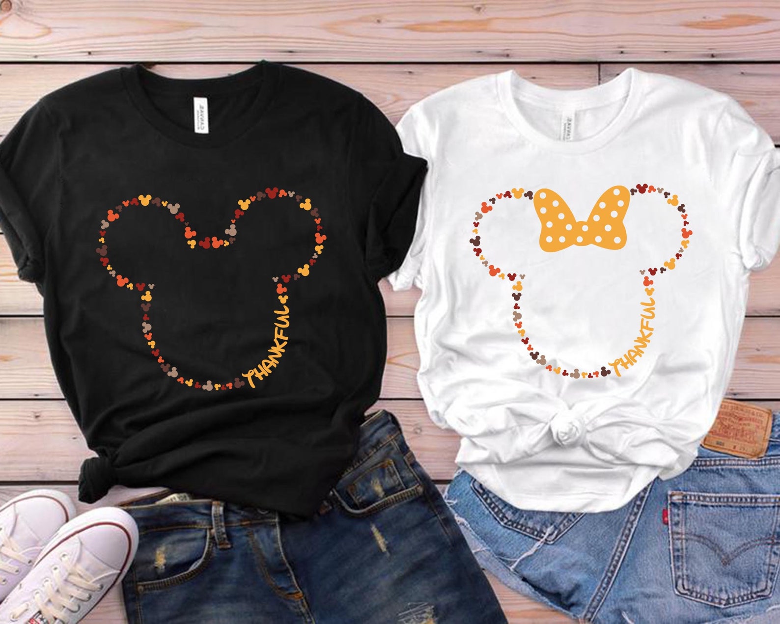Disney Thanksgiving Shirt Disney Thankful Shirt Disney  Etsy