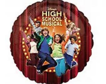 3- 18” Disney high school musical foil Mylar balloons party Supply Decoration
