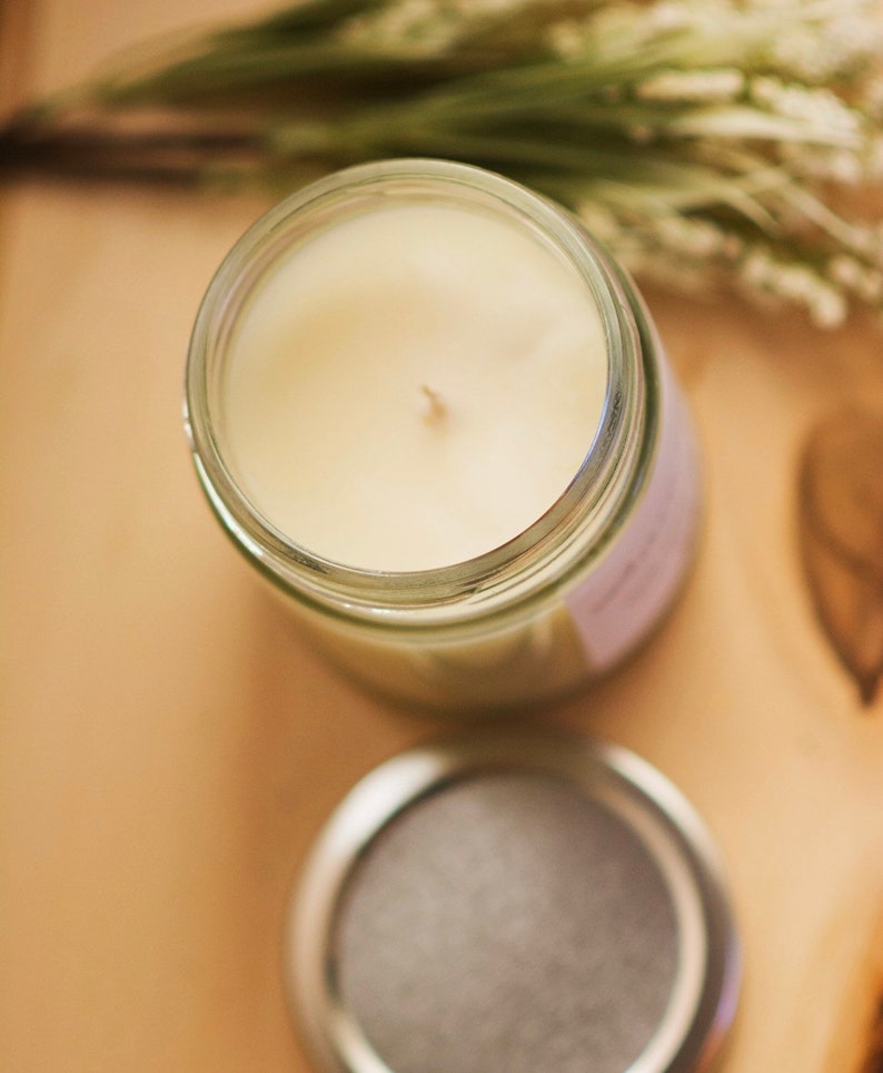Coffee and Cream Scented Candle Coffee Candle Soy Wax Candle Best Friend Gift Inspire Candle Shop Clean Candle
