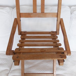old children&#39;s chair as decoration