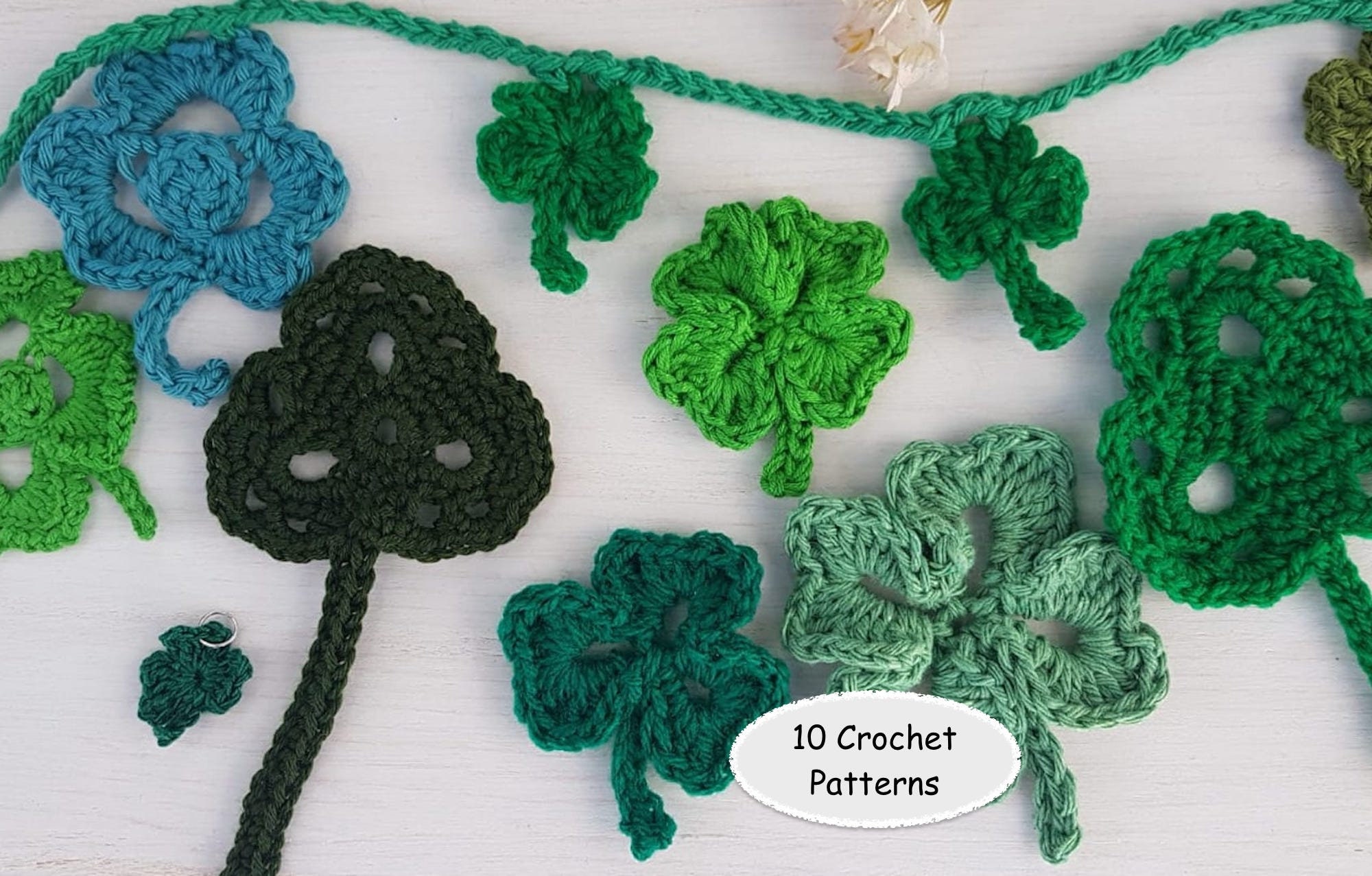 Miniature Flower Kits Rose Crimson Irish Crochet Set 30pcs 