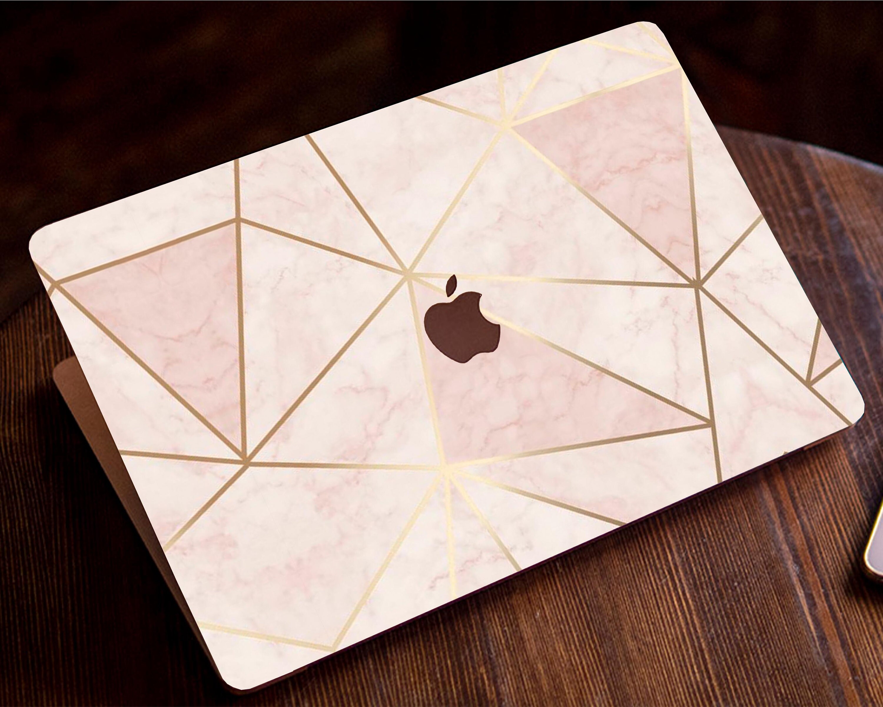 Rose Gold Cover Macbook Pro 13 2018 Mac Air 11 Skin Marble Etsy