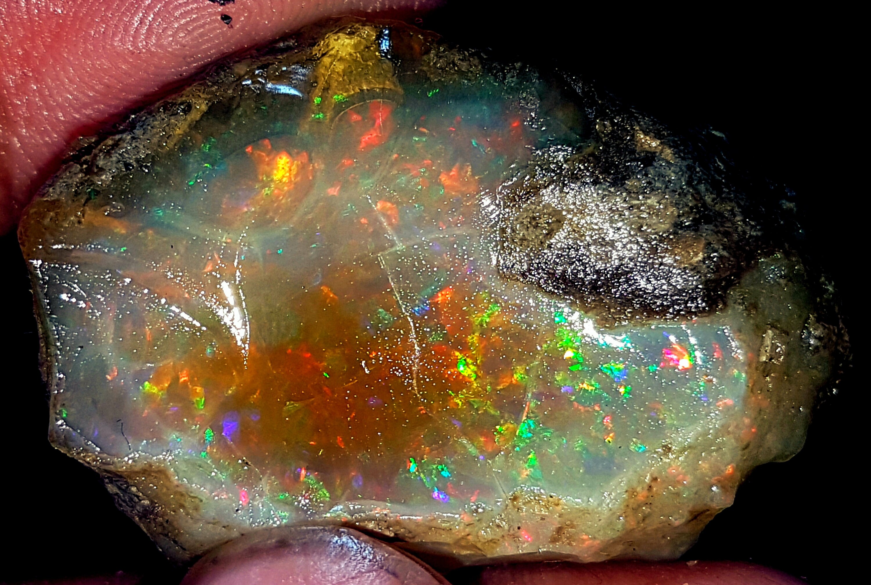 Ethiopian Crystal Opal Rough Crystal Opal weight 82 Carat Etsy