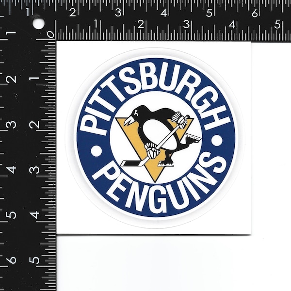 Pittsburgh Penguins - Large Vinyl Sticker - Free USA Shipping