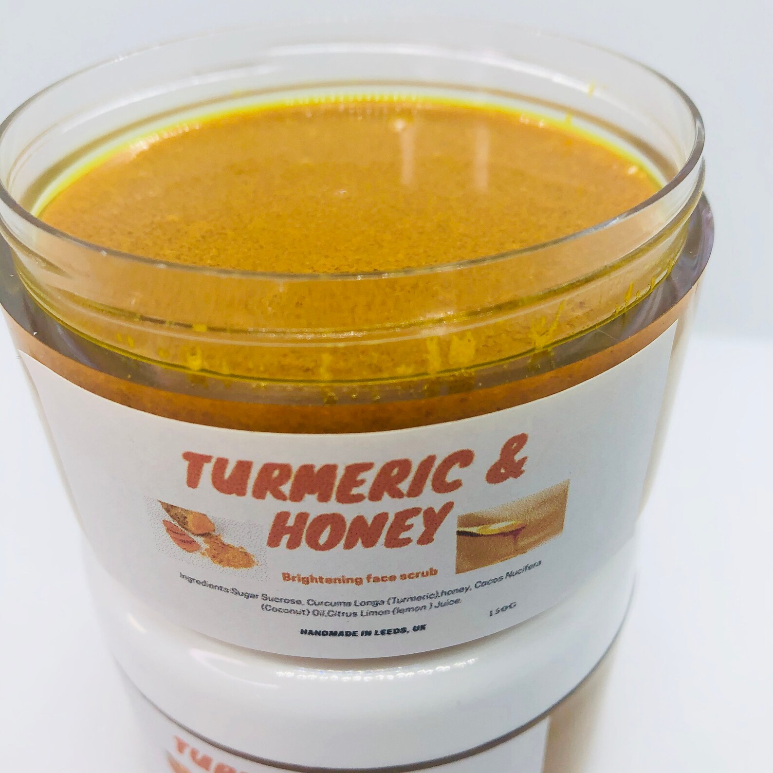 Turmeric & Honey Face Scrub Brightening Glowing Moisturising Etsy