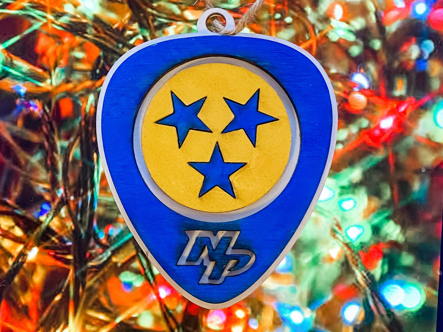 Nashville Predators Lg Yellow Jersey Ornament -  Finland