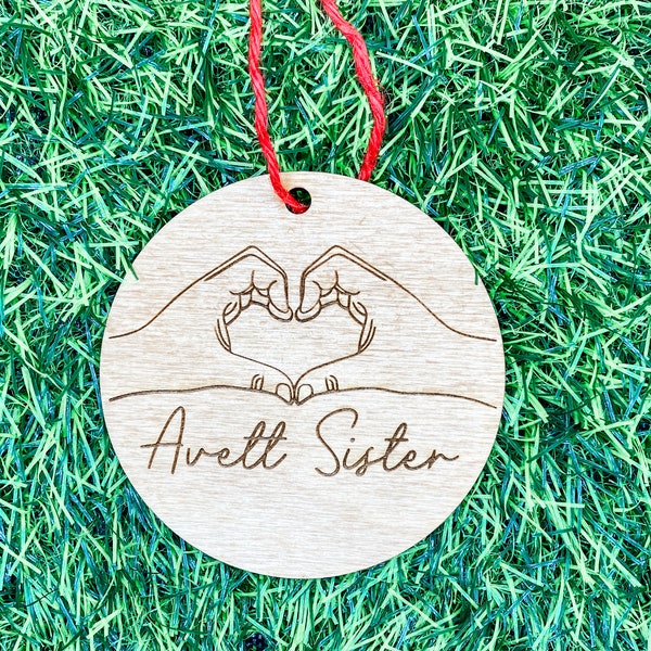 Avett Sister ornament// Avett Brothers inspired ornament