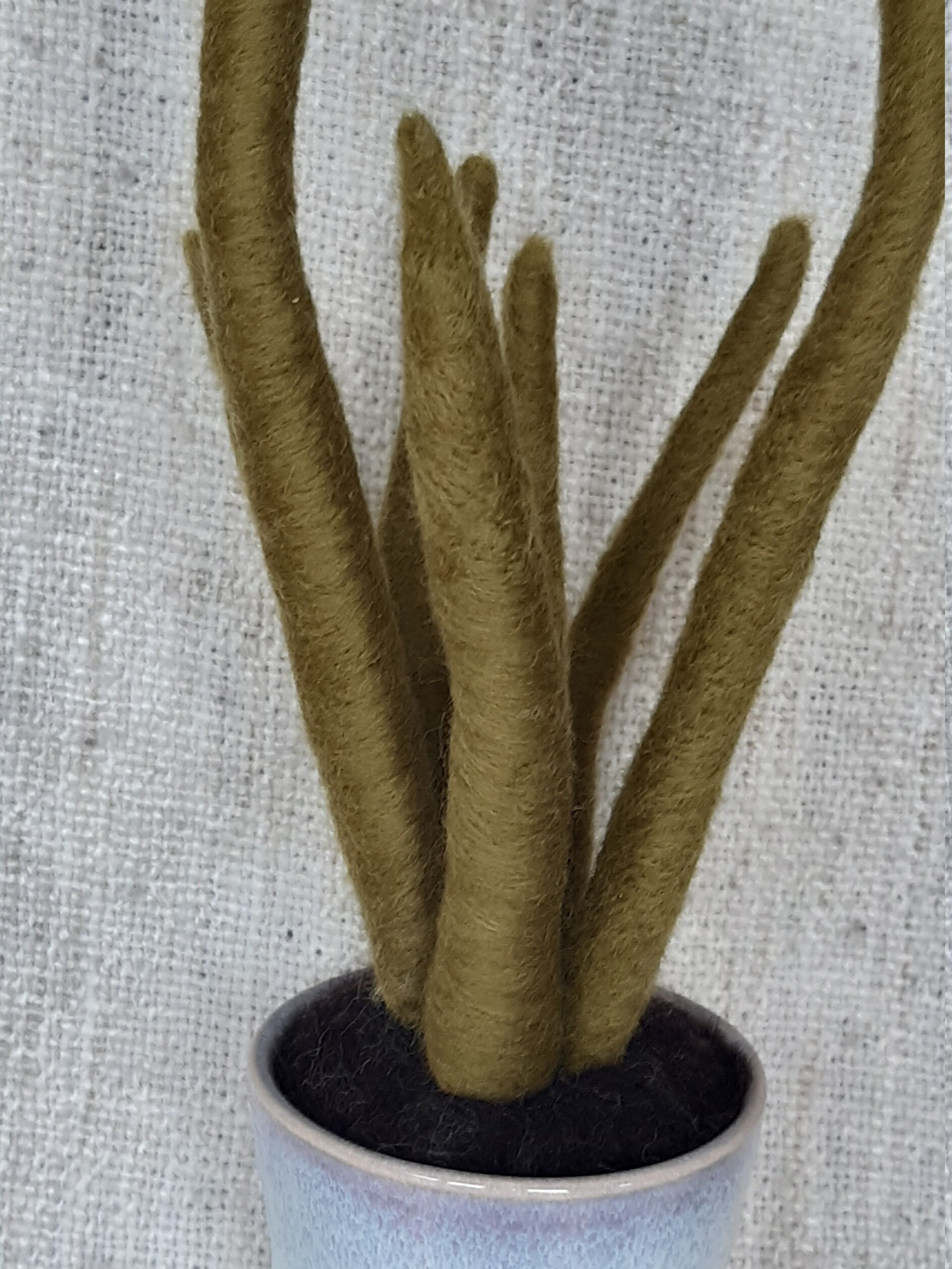 Faux Needle Felted Plants Etsy