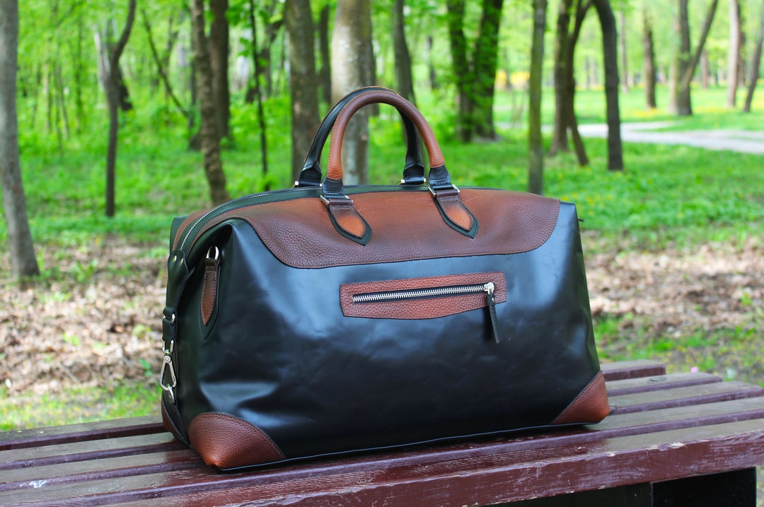 LEATHER TRAVEL BAG, Leather Travel Duffle Bag Mens, Leather Duffle Bag