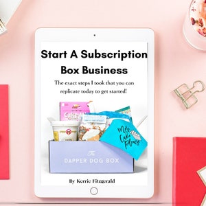 How To Start a Subscription Box Business Guide and EBOOK | Create and Launch a Monthly Subscription Box Business