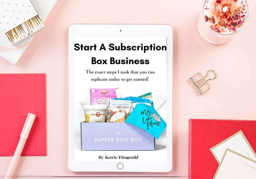 How to Start a Subscription Box Business Guide and EBOOK Create and