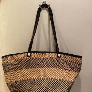 African Sisal Shoulder bag - Purse / Natural fibres.