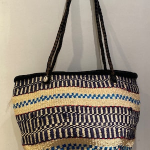 African Sisal Shoulder bag / Natural Fibres.