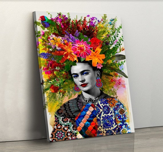 Frida Kahlo Poster Canvas /Frida Kahlo Print Canvas /Print | Etsy
