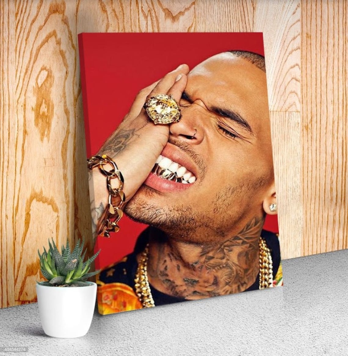 Chris Brown Poster Canvas / Chris Brown Print Canvas / Print Etsy