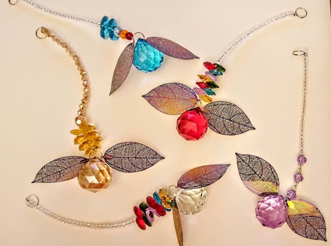 Winged Suncatcher Gems Snitch Wizard Sport Home Decor Car Etsy