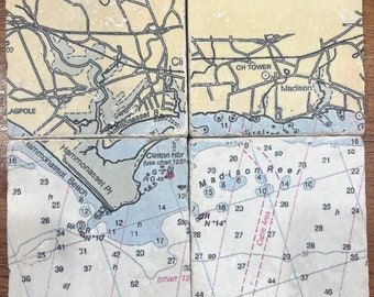 Ensemble de montagnes russes de carte personnalisée