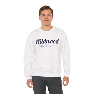 Wildwood New Jersey - Unisex Heavy Blend™ Crewneck Sweatshirt image 11