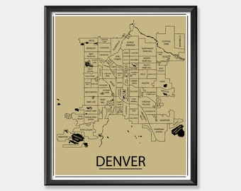 Cu Denver Degree Maps Uc Denver - Etsy