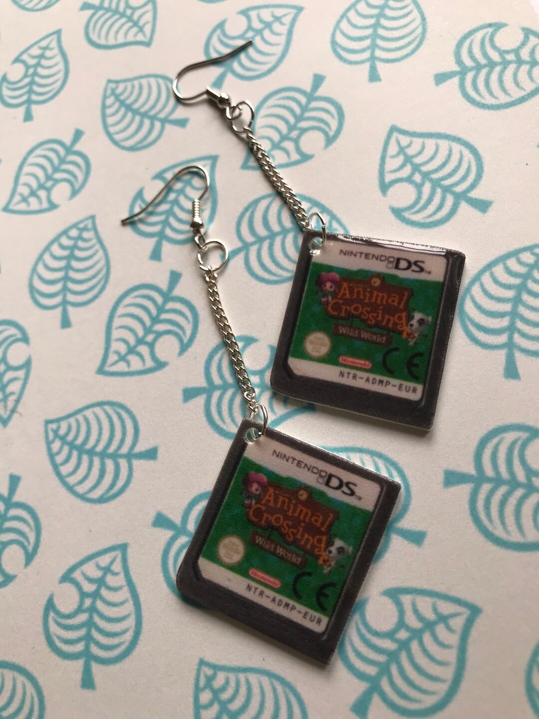 CUSTOM Game Cartridge Earrings Animal Crossing Pokemon Etsy UK