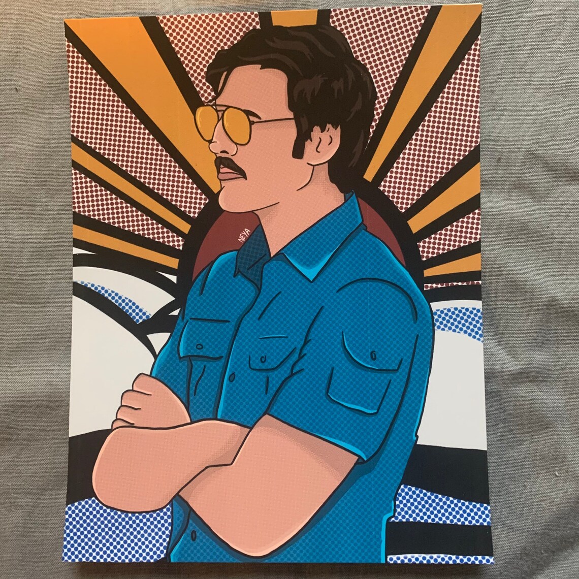 Pop Art Pedro Pascal Etsy