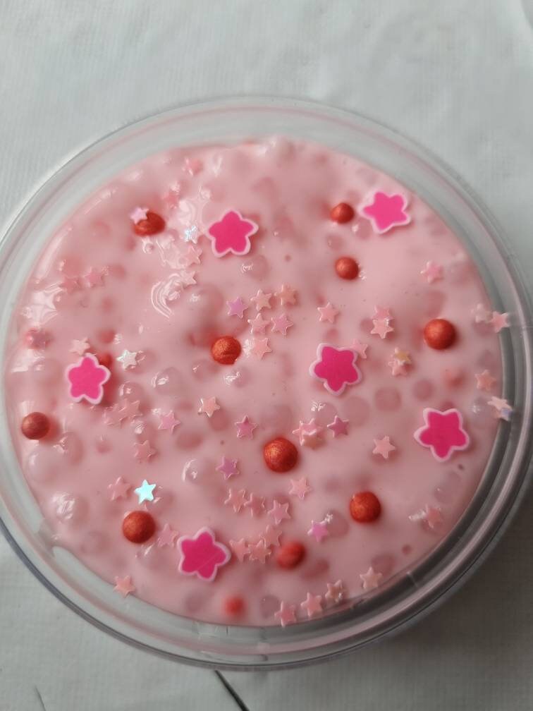 Marshmallow Krispies Scented Crunchy Slime Fimo Slices Etsy UK