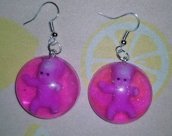 Bubble Gum Baby Earrings