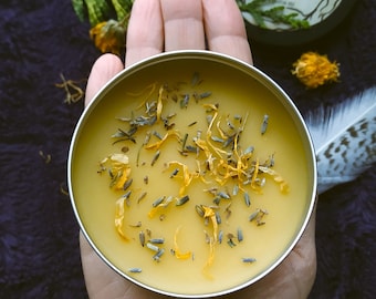 Healing balm for tattoos and scars