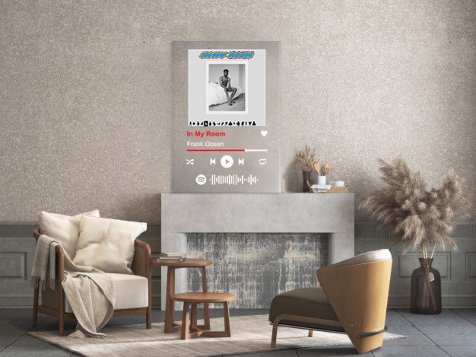 Frank Ocean In My Room Single Acrylic Plaque Modern Poster Etsy