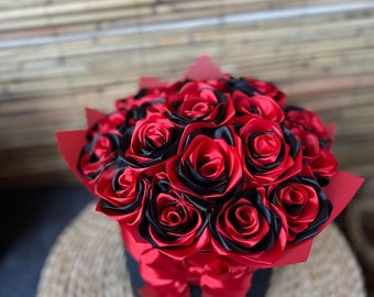 も*も様 Flower ribbon tops Red も*も様 Flower ribbon tops Red も*も様 Flower ribbon tops Red