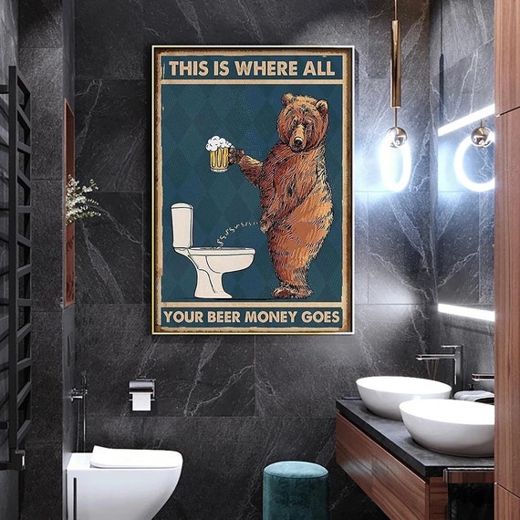 Tableau sur toile Salle de bain 