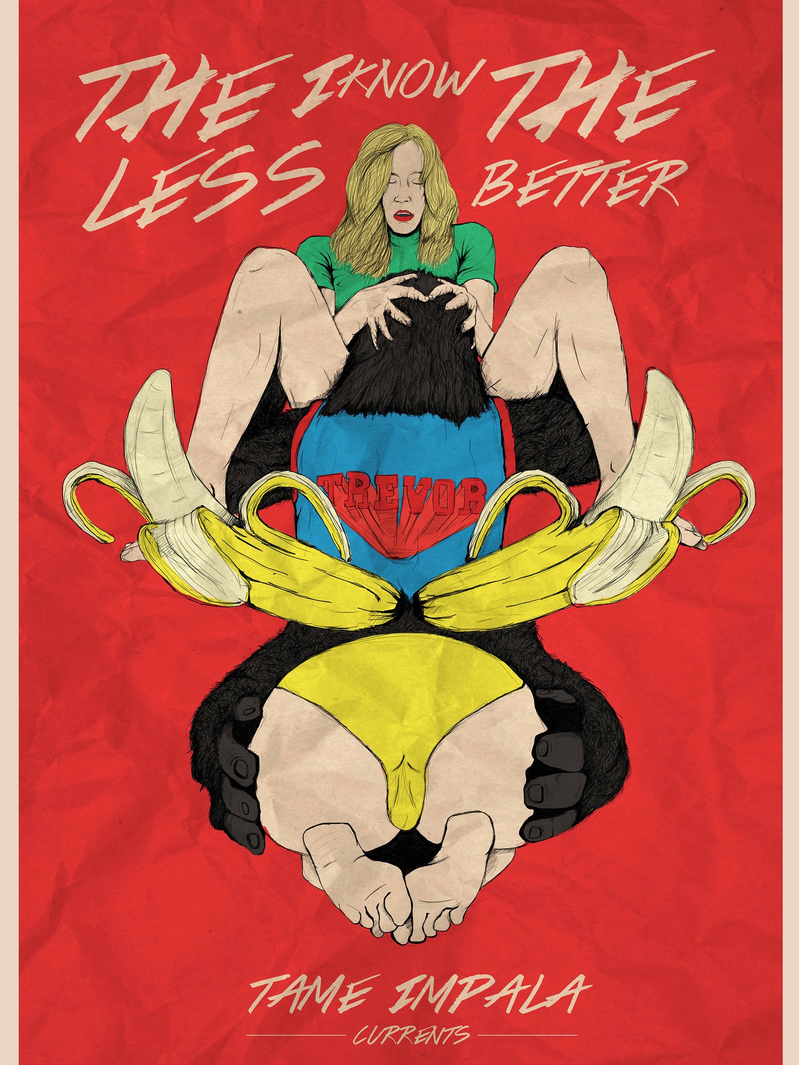 Tame Impala the Less I Know the Better Currents Studio Album Etsy