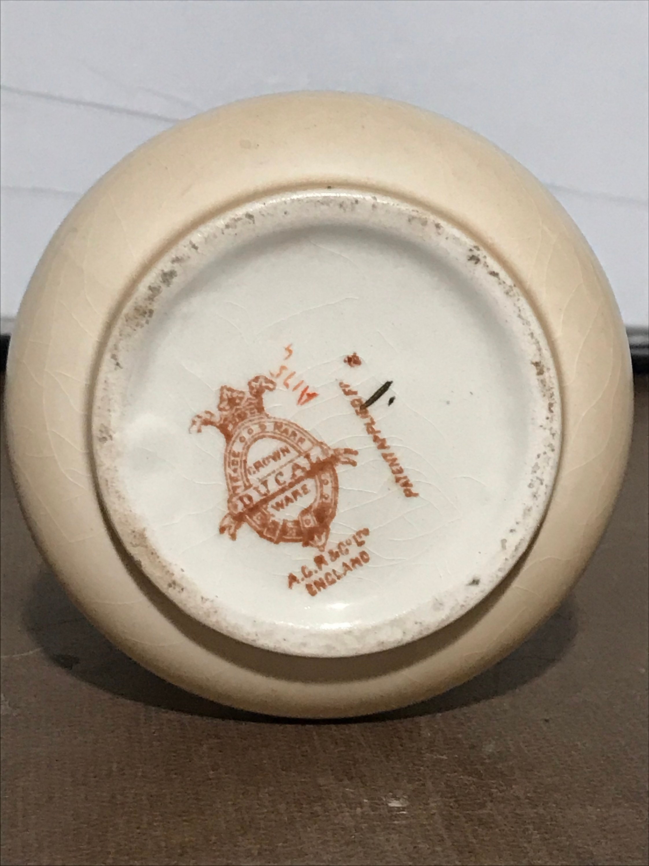 Antique Crown Ducal Ware - AGR & Co - Full Set - Wash Basin, Pitcher ...