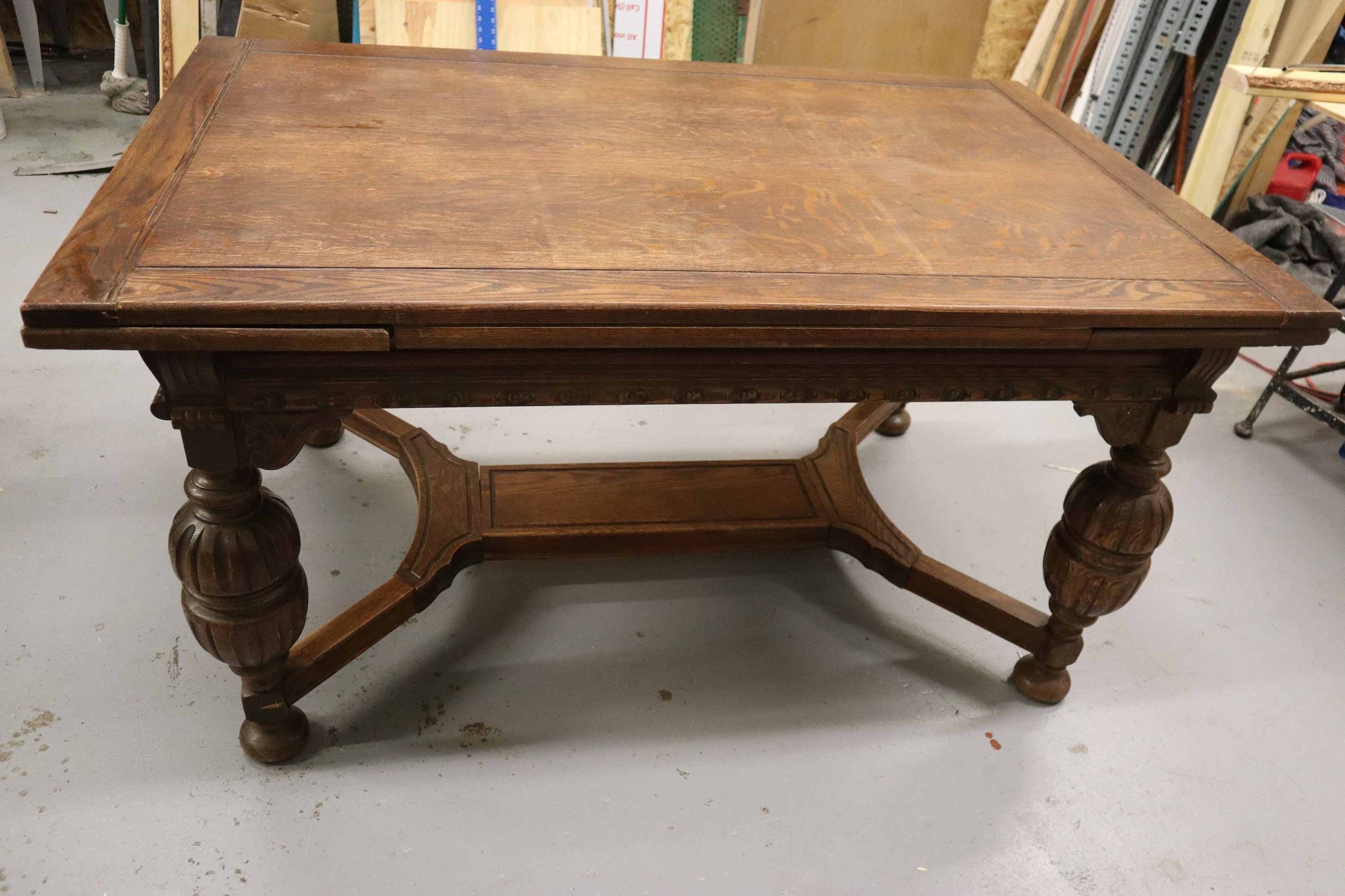 jacobean revival dining room set