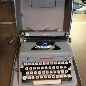 Vintage Royal Quiet De Luxe Máquina de Escribir Portátil