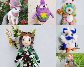 Custom Anime Characters Doll, Custom Manga Doll, Custom Plush Commission, Anime Stuffed Plush, Drawing Into Plush, Custom Crochet Doll