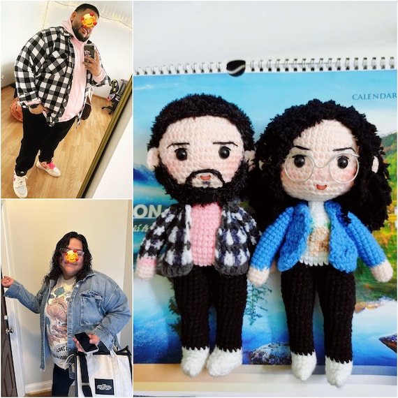 Buy Custom Couple Doll Custom Crochet Doll Couple Crochet