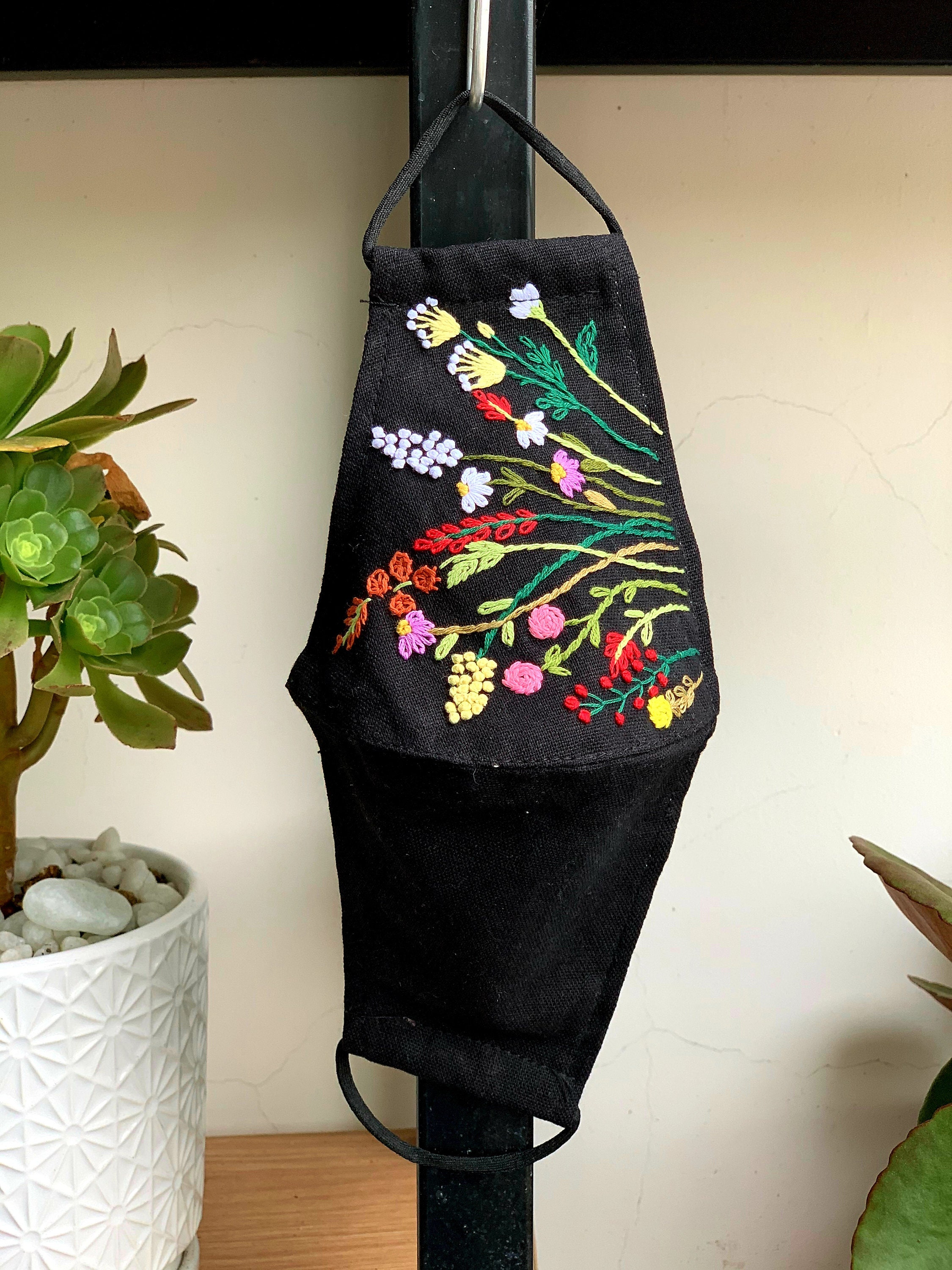 CafePress Flapper With Embroidery Hoop Tote Bag - Natural Canvas Reusable Shopping Bag, Two Sizes