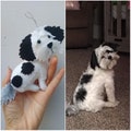 Custom Dog Ornament, Personalized Dog Ornament, Felt Dog Ornament, Dog Christmas Ornament, Dog Christmas Gift, Dog Memorial Ornament product logo