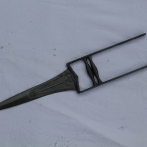 old vintage indo-Persian mughal rajput Maratha fully wootz steel katar/katyar/tiger knife no jambiya axe