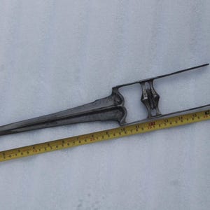 old vintage indo-Persian mughal rajput Maratha wootz steel katar/katyar/tiger knife no jambiya axe